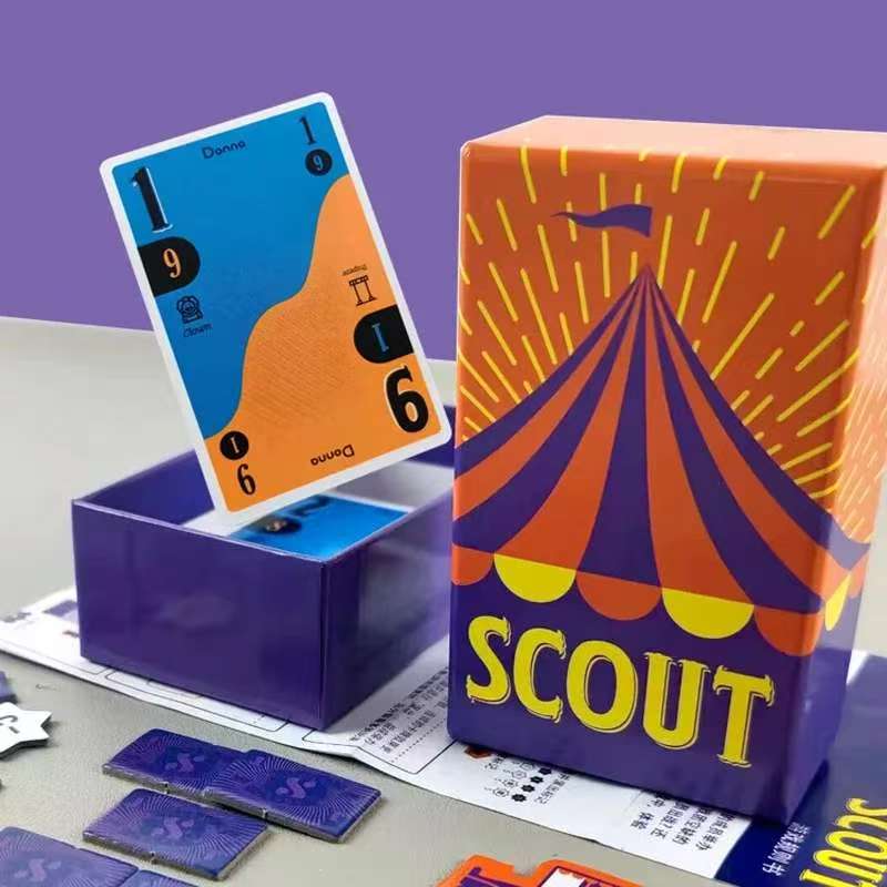 Board Game Risk - Scout Card Game Circus Scout Board