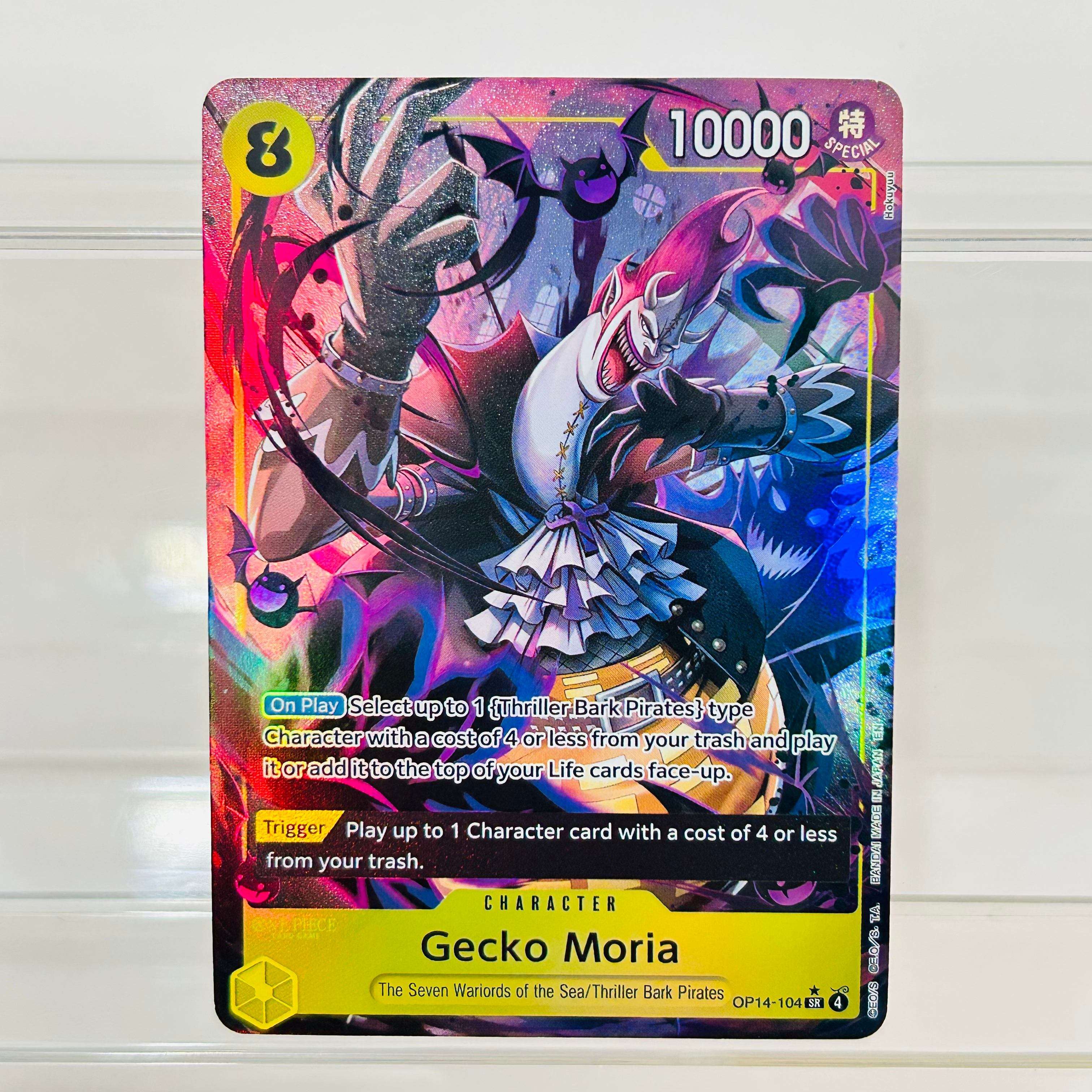 Board Game Anime - One Piece Gecko Moria OP14-104 SR