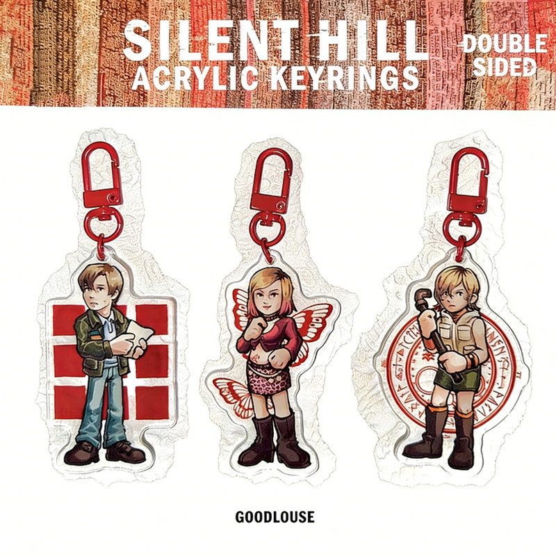 Board Game Horror - Silent Hill Acrylic Keychain | James