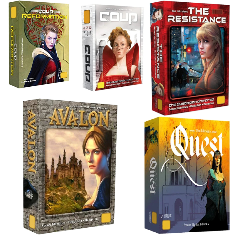 Board Game Catan - New Board game The Resistance Avalon