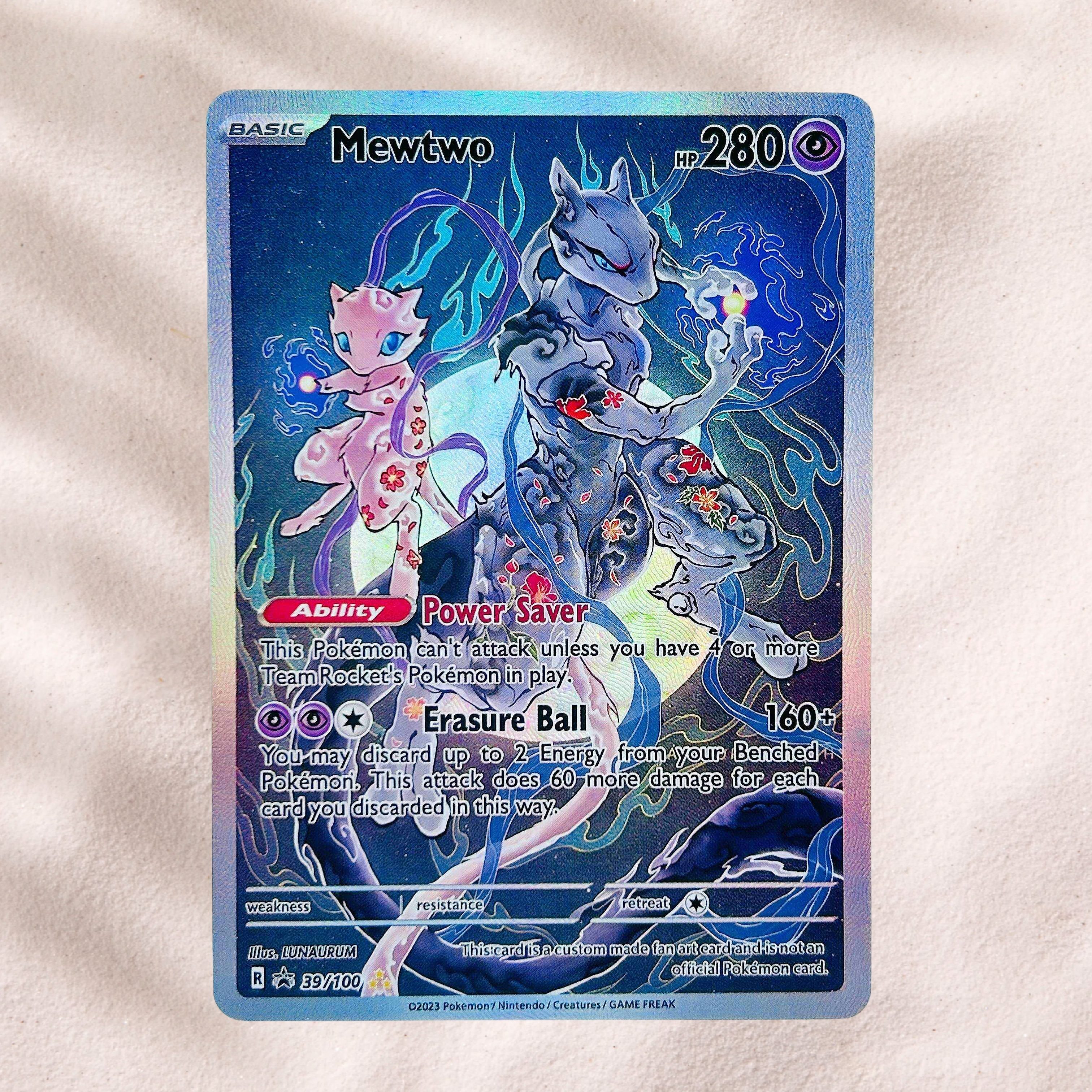 Board Game Anime - DIY Pokemon Mewtwo & Mew 39/100