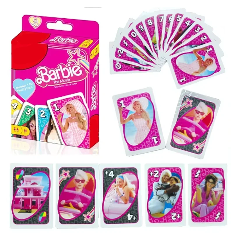Board Game Dots - Newest Board Games Barbie Doll Card
