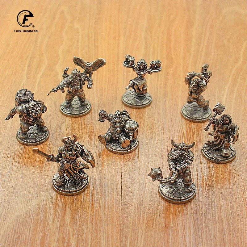 Vintage White Brass Miniature  - огляд і ціна Board Game Design