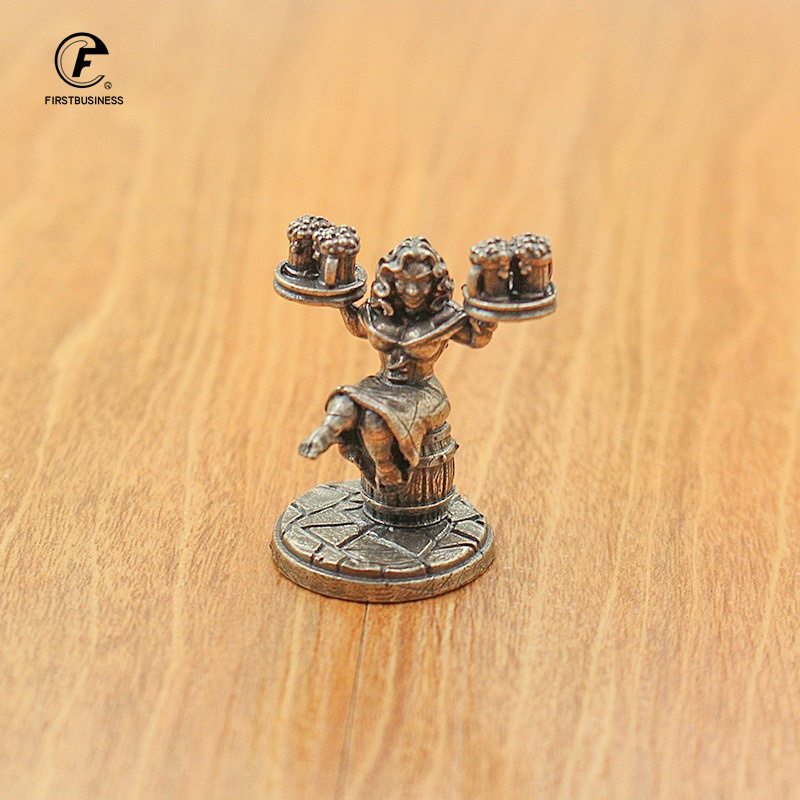 Vintage White Brass Miniature  - огляд і ціна Board Game Design