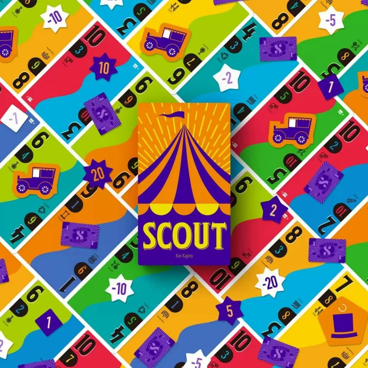 Scout Card Game Circus Scout B - огляд і ціна Board Game Risk