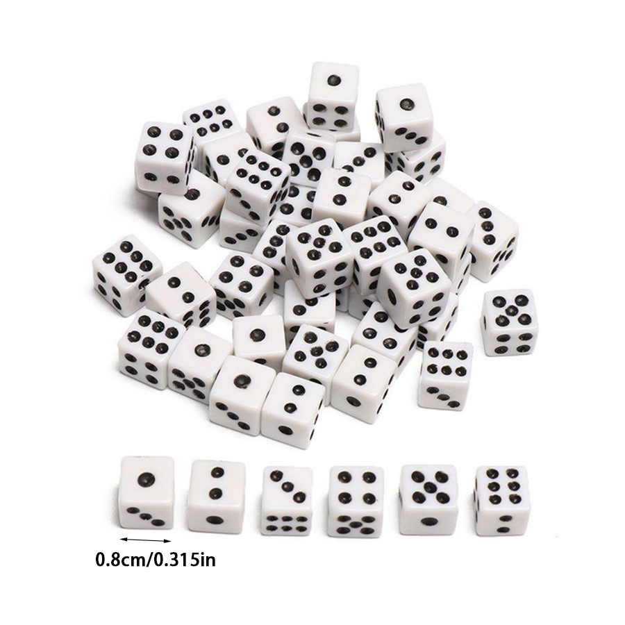 200/300/500pcs Mini Six Sides  - огляд і ціна Board Game Festival