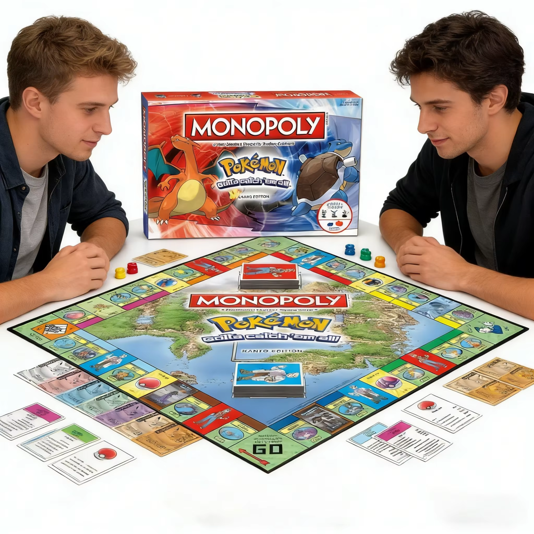 Pokémon Kanto Edition Monopoly - огляд і ціна Board Game Monopoly