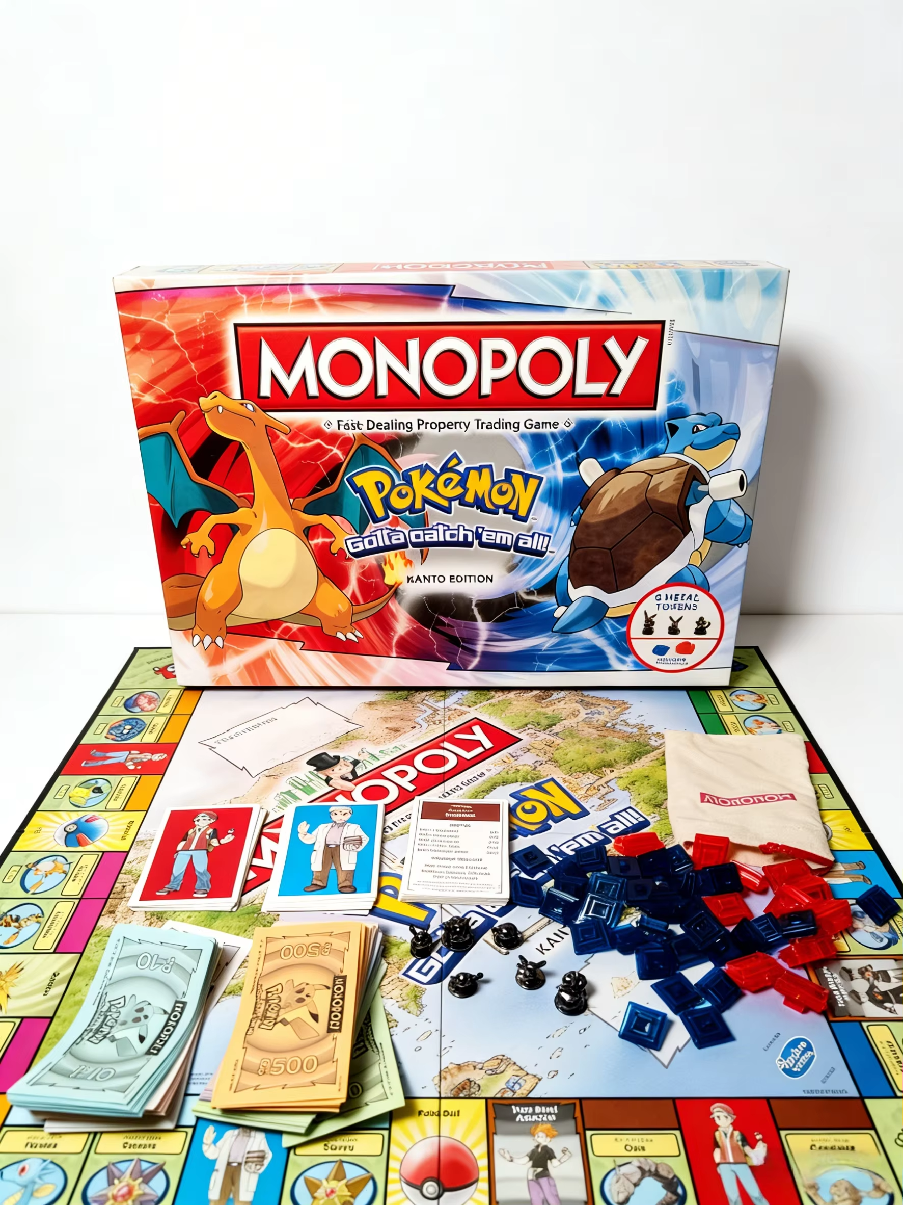 Pokémon Kanto Edition Monopoly - огляд і ціна Board Game Monopoly