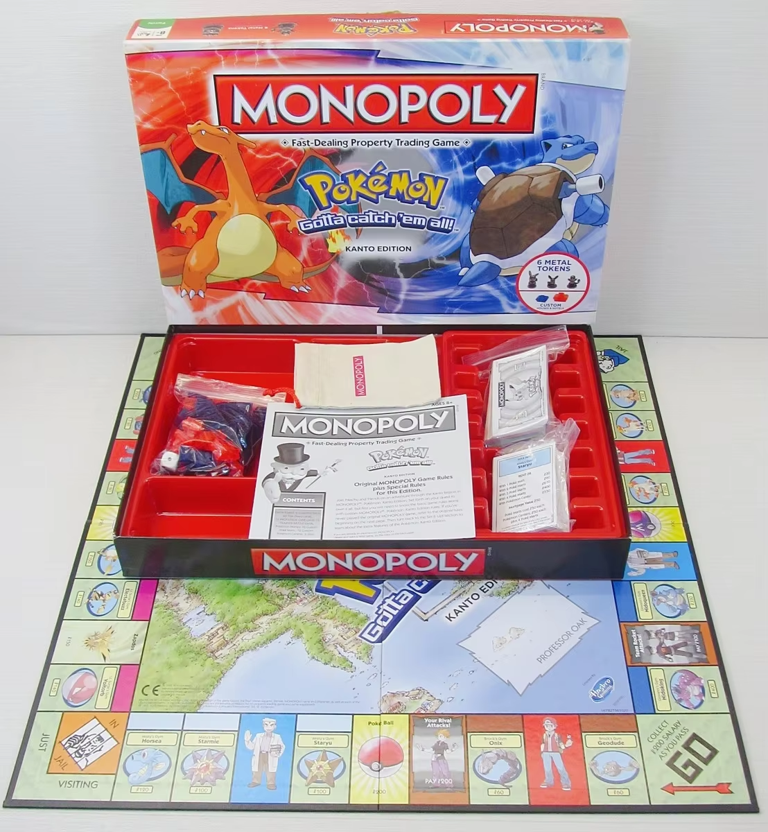 Pokémon Kanto Edition Monopoly - огляд і ціна Board Game Monopoly