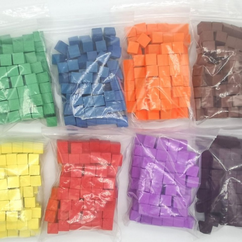 100Pcs/lots 10mm Wood Cubes Co - огляд і ціна Dice Tower Wooden