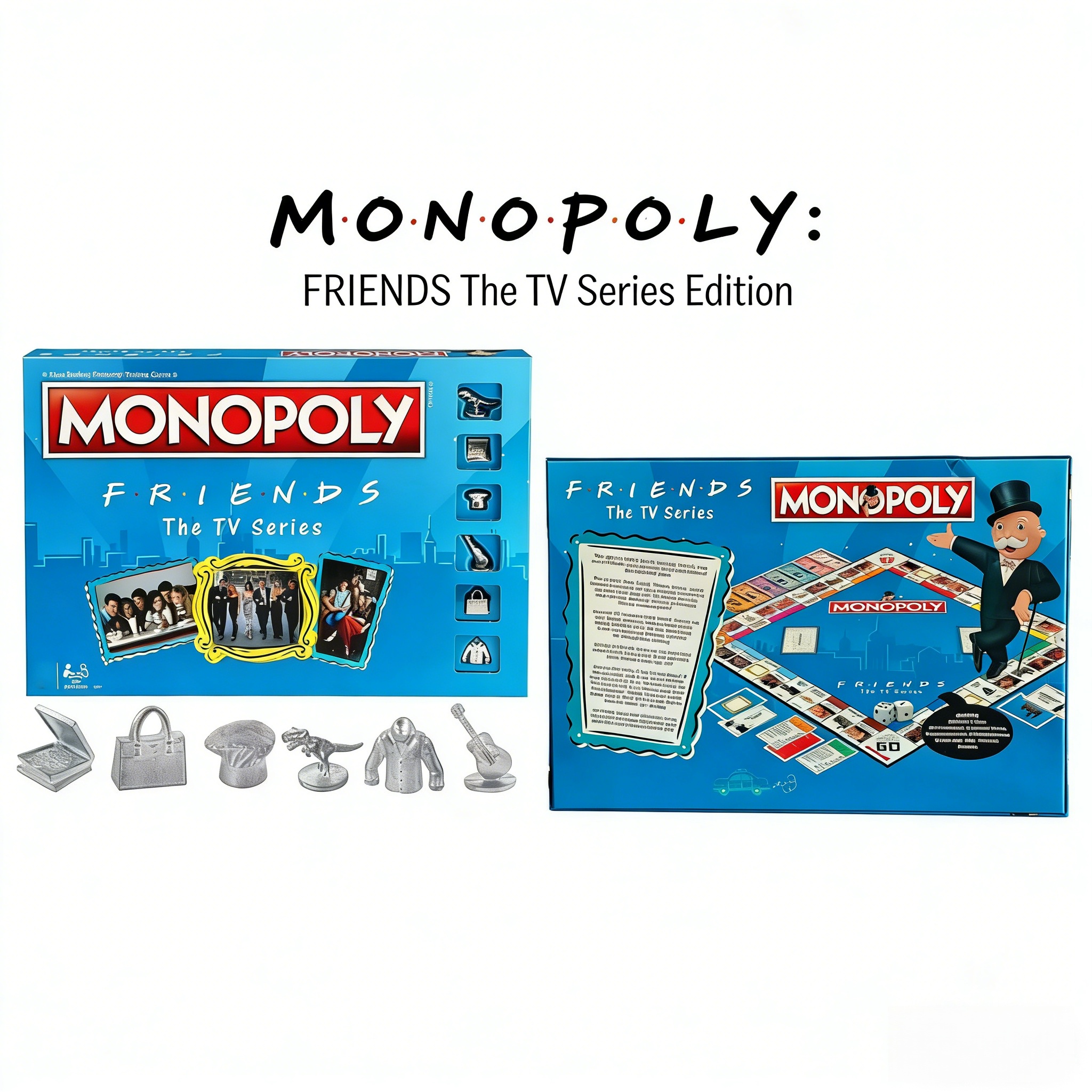 Hasbro Monopoly Friends Editio - огляд і ціна Board Game Monopoly