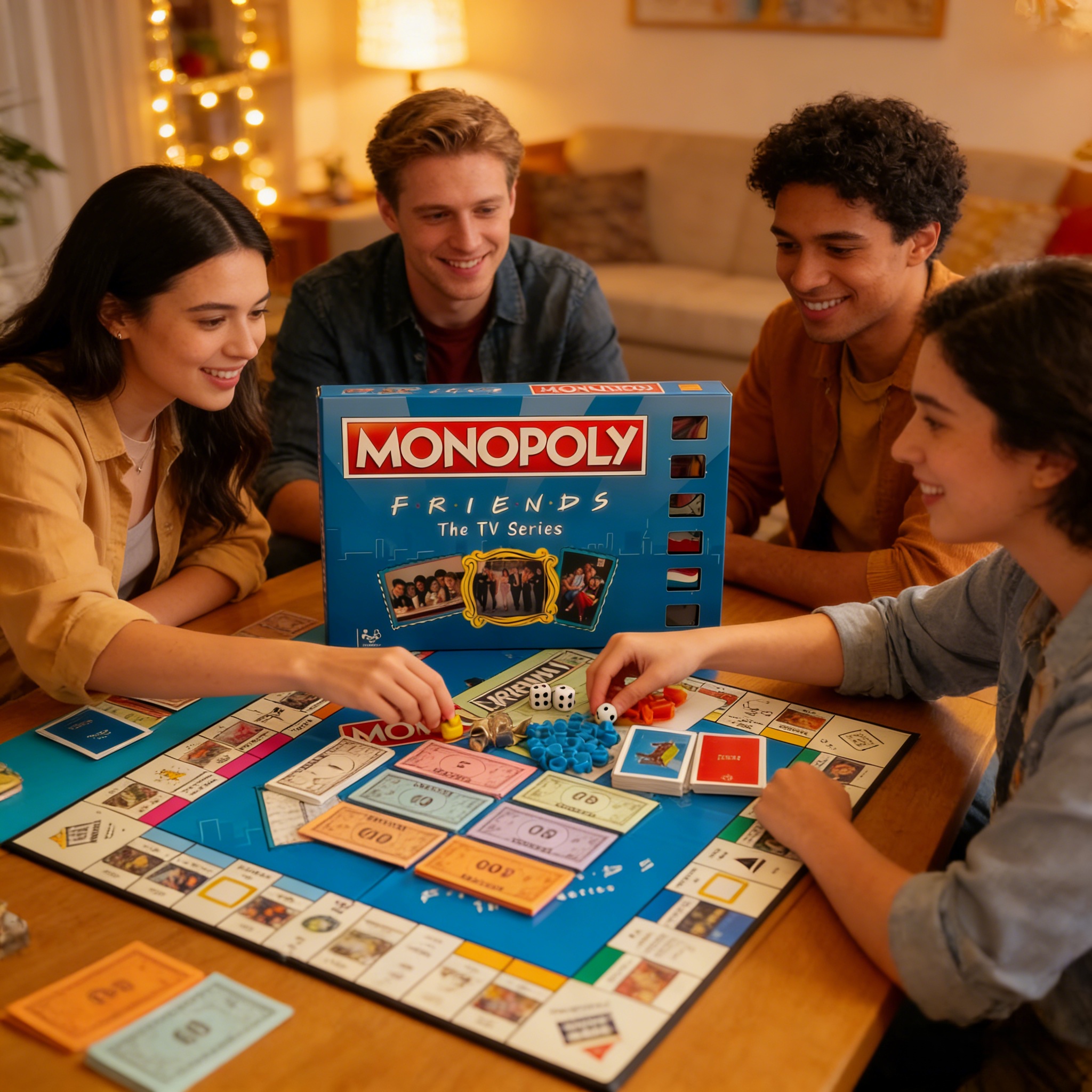 Hasbro Monopoly Friends Editio - огляд і ціна Board Game Monopoly