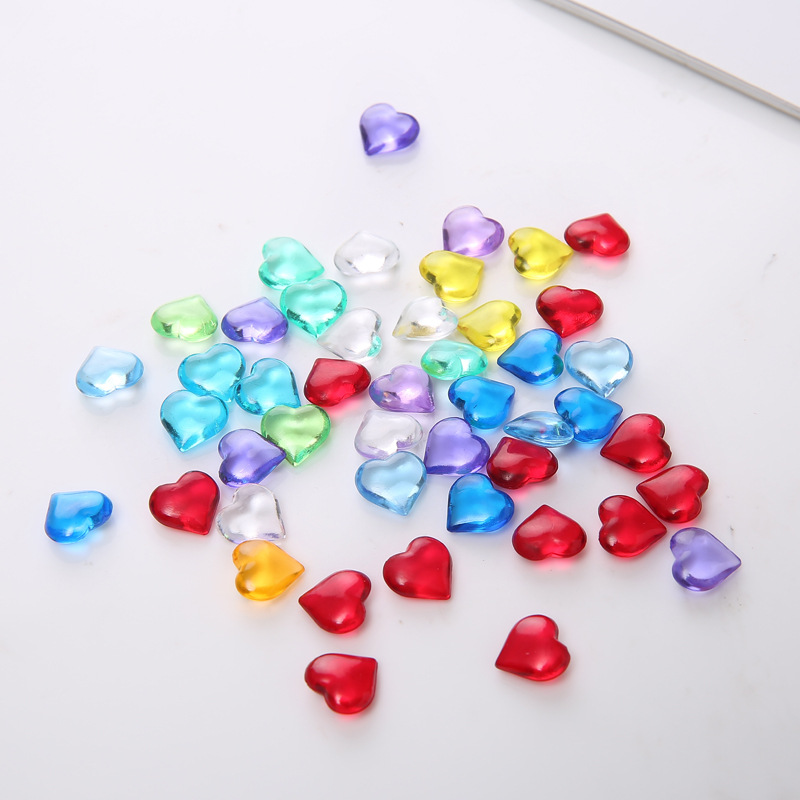 100PCS 10*4mm Heart Shape Acry - огляд і ціна Board Game Quiz