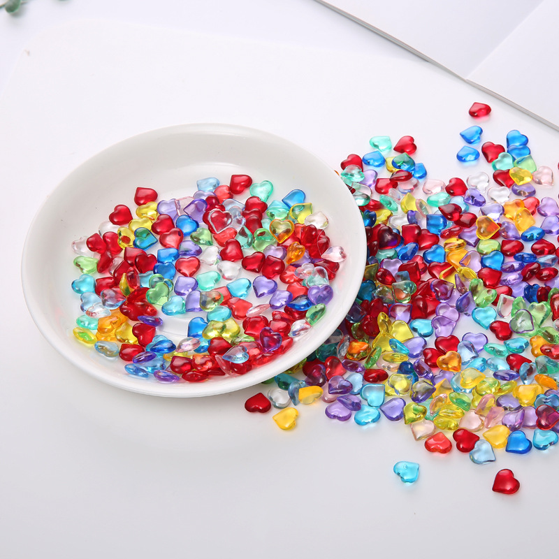 100PCS 10*4mm Heart Shape Acry - огляд і ціна Board Game Quiz