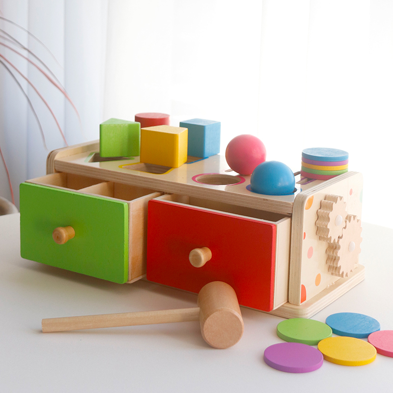 Montessori Wooden Sorting Stac - огляд і ціна Board Game Design