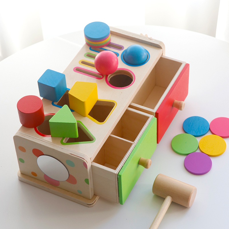 Montessori Wooden Sorting Stac - огляд і ціна Board Game Design