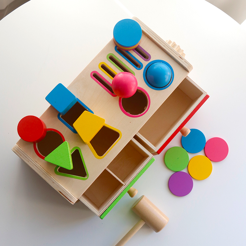 Montessori Wooden Sorting Stac - огляд і ціна Board Game Design