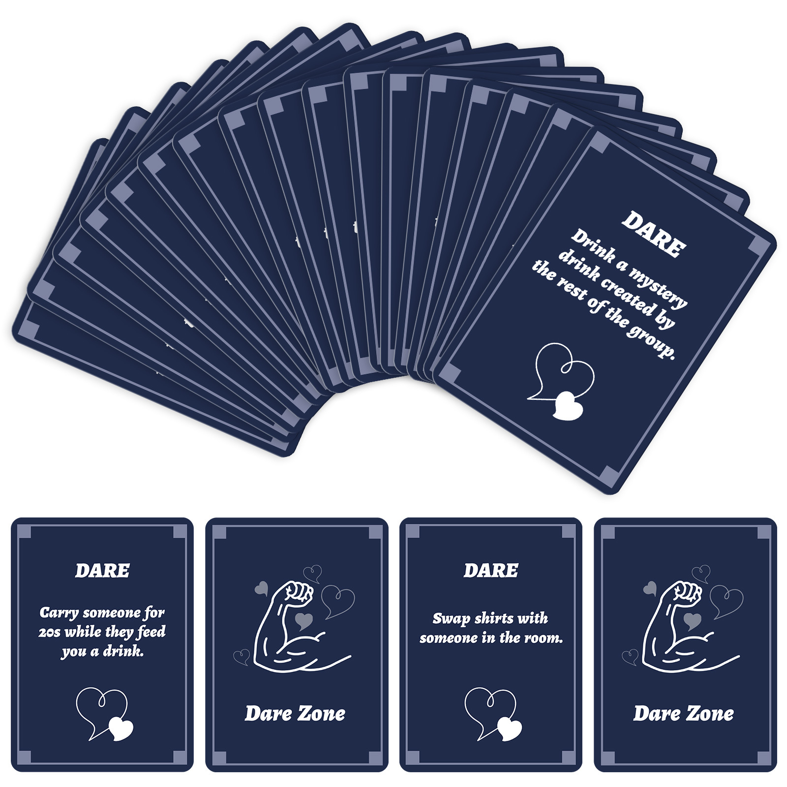 50Pcs Party Game Cards for Adu - огляд і ціна Board Game Quiz