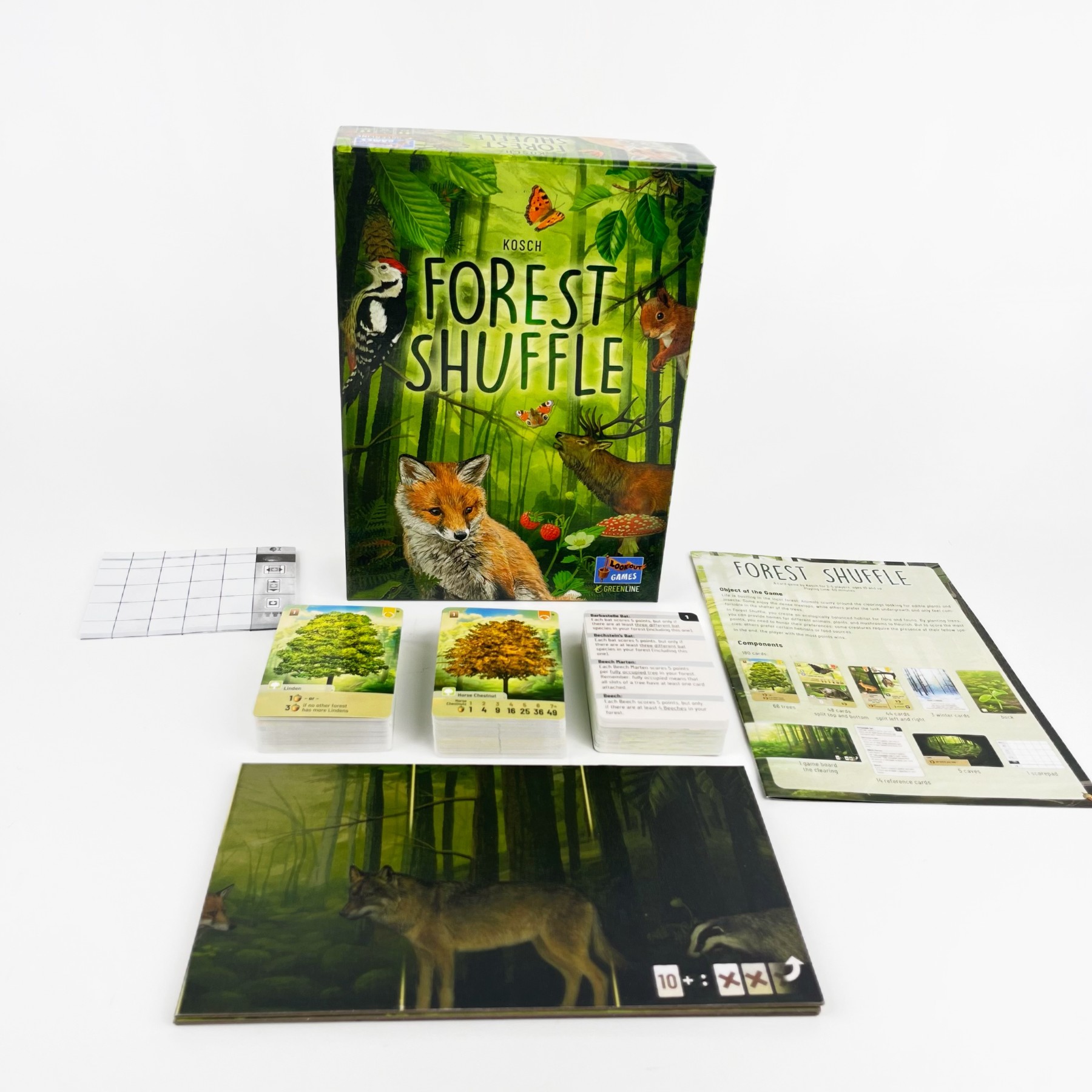 Forest Shuffle Card Game - Cle - огляд і ціна Board Game Risk