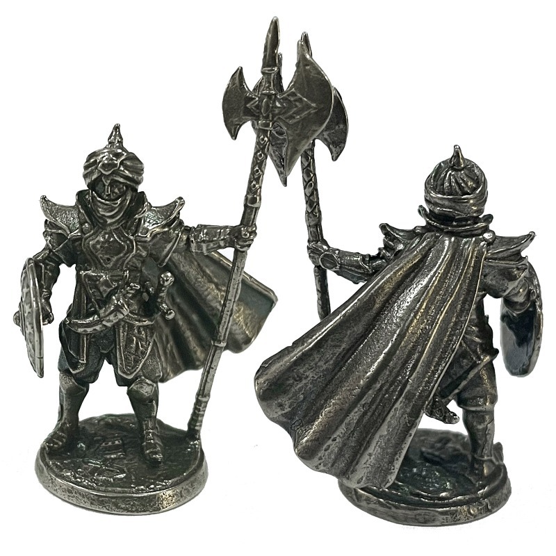 White Copper Metal Warrior Ara - огляд і ціна Board Game Design