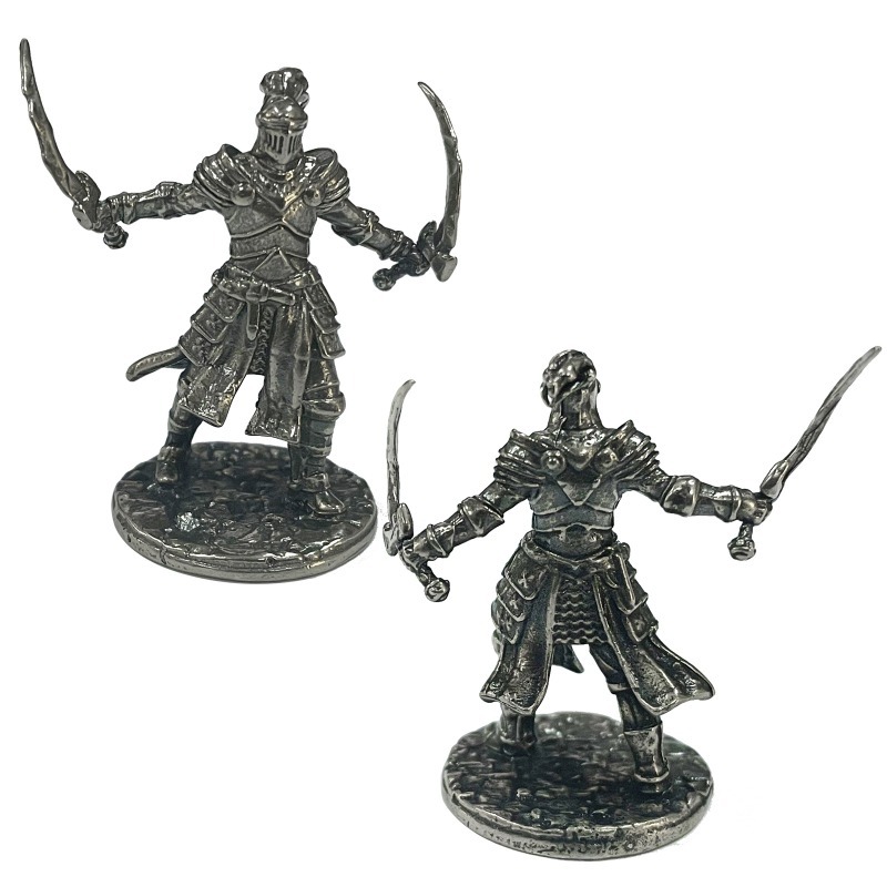 White Copper Metal Warrior Ara - огляд і ціна Board Game Design