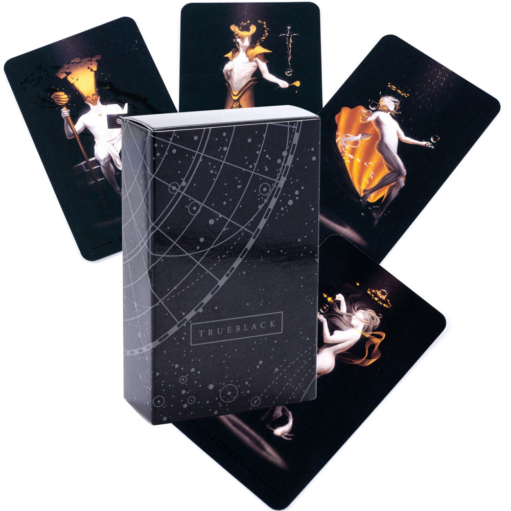 True Black Tarot Cards 78 Card - огляд і ціна Board Game List