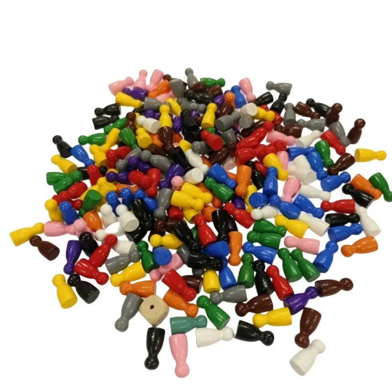 100 Pcs Colorful Wooden Chess  - огляд і ціна Board Game Quiz
