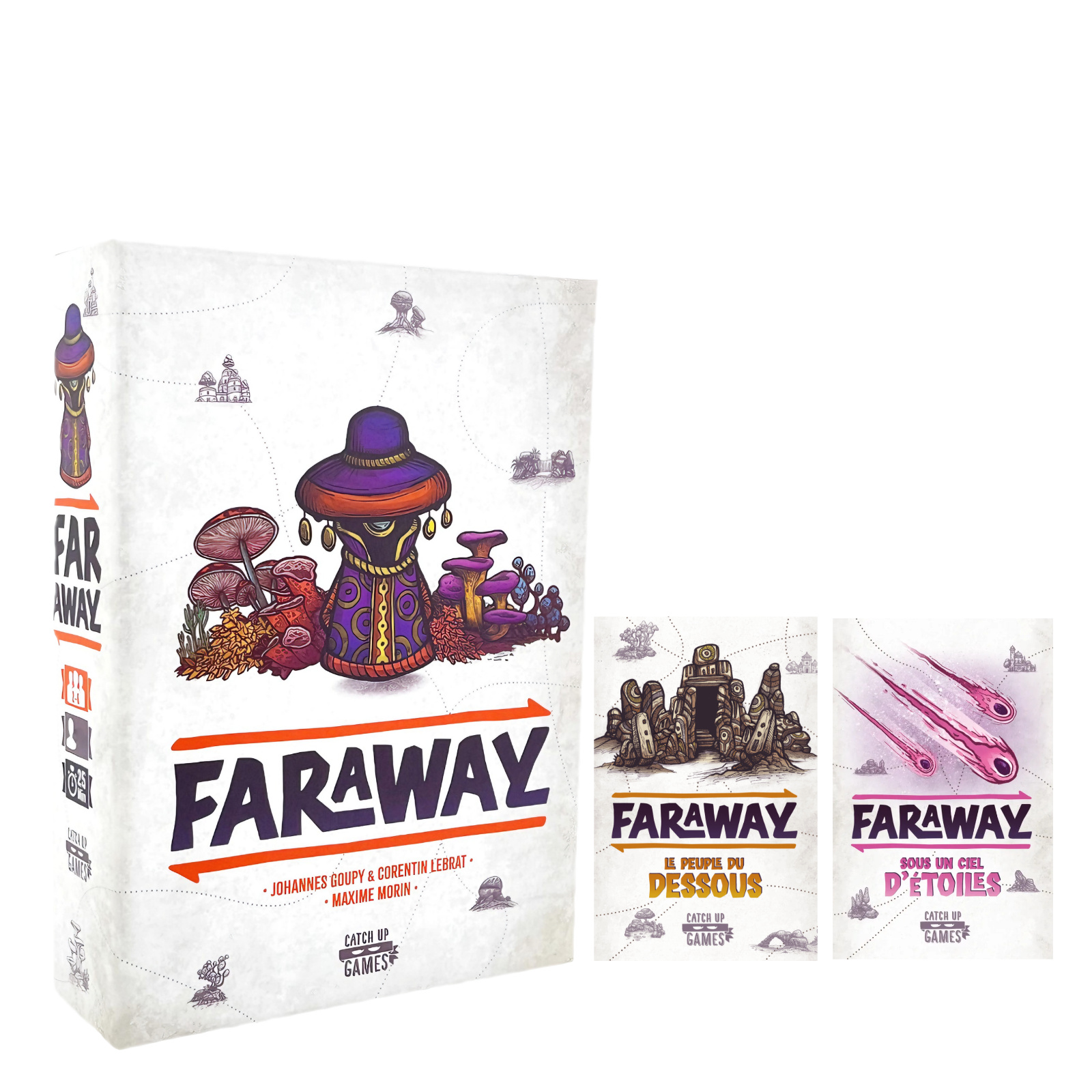 Faraway Board Game 2025 with E - огляд і ціна Board Game Night