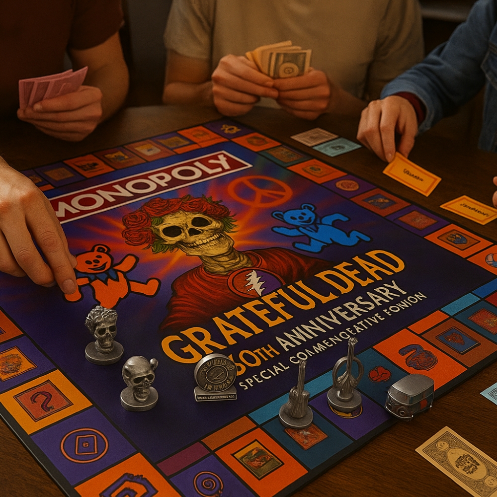 Grateful Dead Monopoly 60th An - огляд і ціна Board Game Monopoly