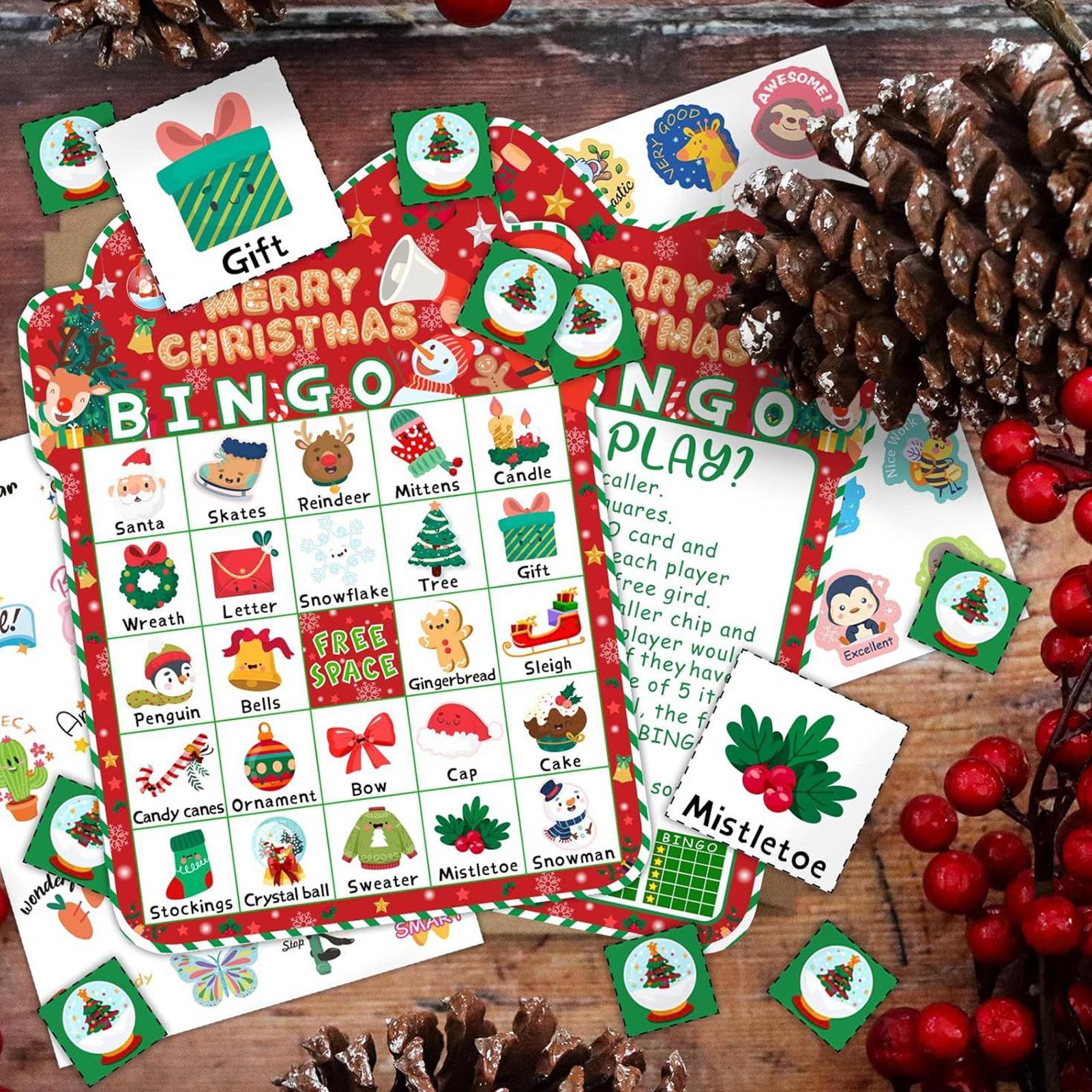 Christmas Bingo Game Winter Ho - огляд і ціна Board Game Festival