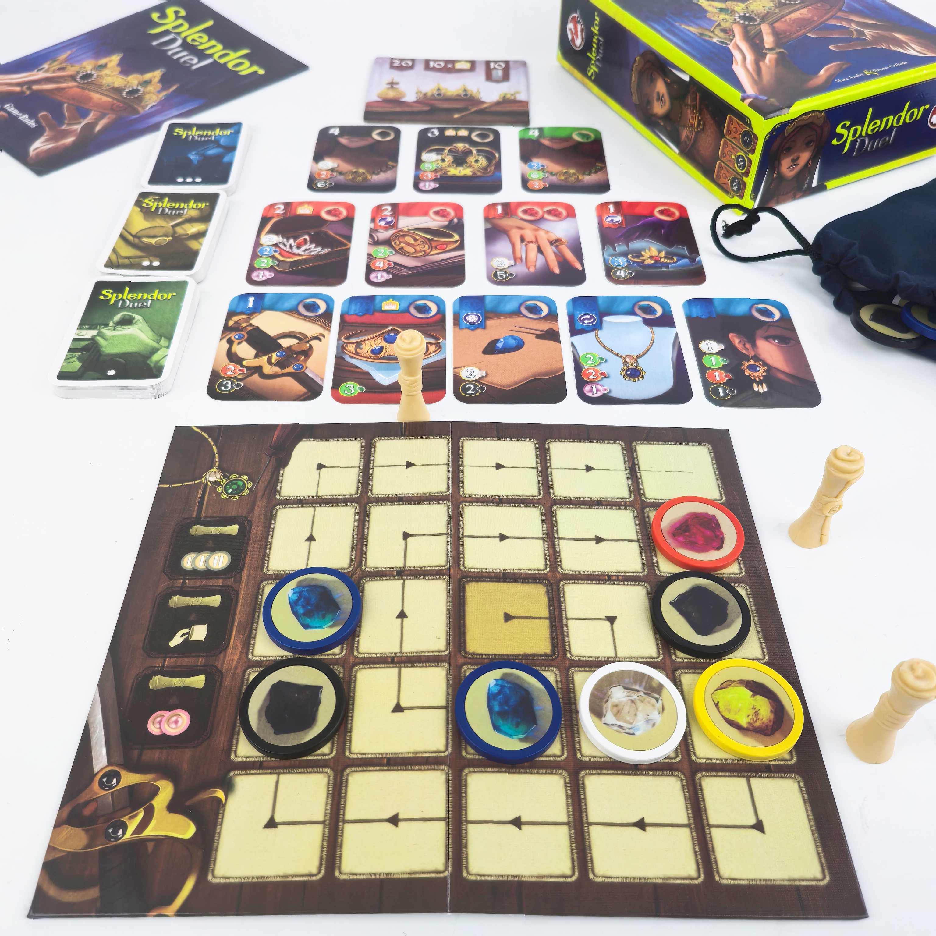 Splendid Gem Duel Strategic Bo - огляд і ціна Board Game Night