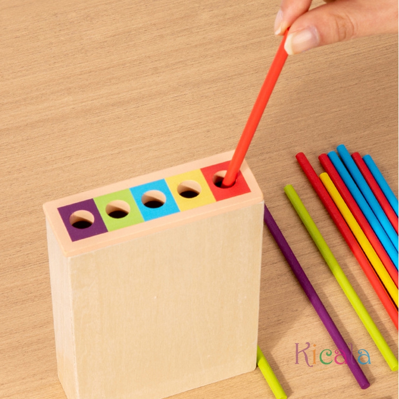 Montessori Game Wooden Stick T - огляд і ціна Dice Tower Wooden