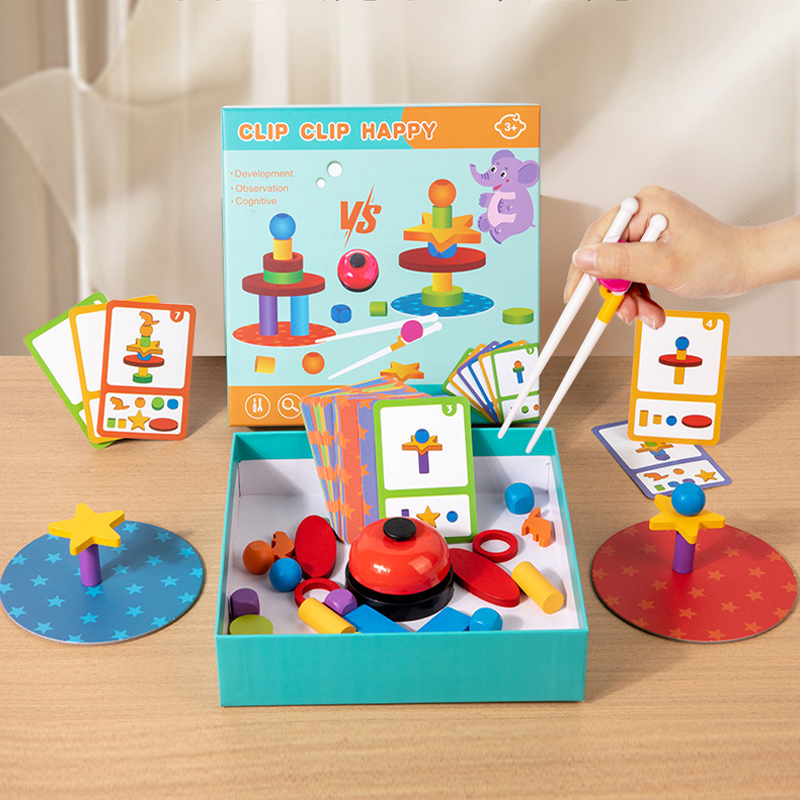 Wooden Stacking Blocks Shape S - огляд і ціна Board Game Design