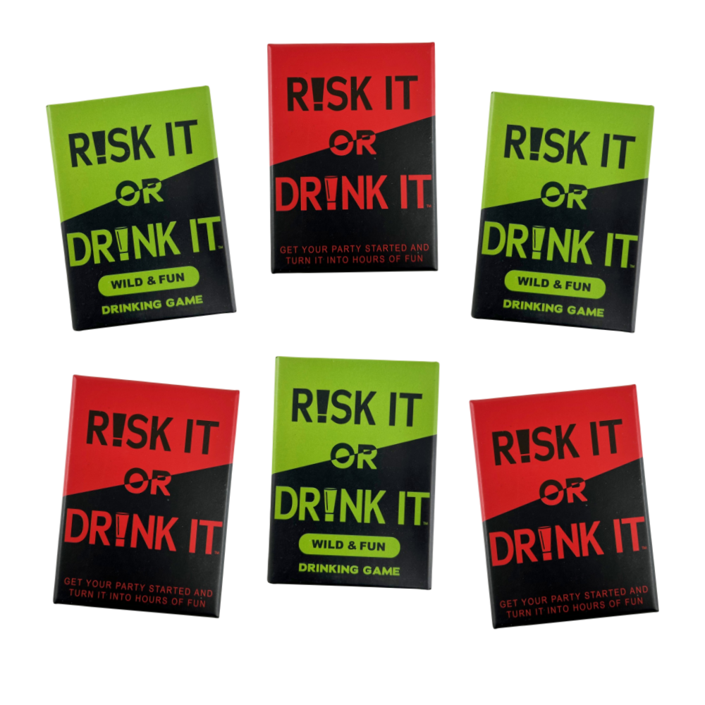 Risk It Or Drink It Fun Party  - огляд і ціна Board Game Quiz