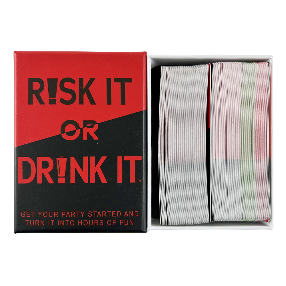 Risk It Or Drink It Fun Party  - огляд і ціна Board Game Quiz