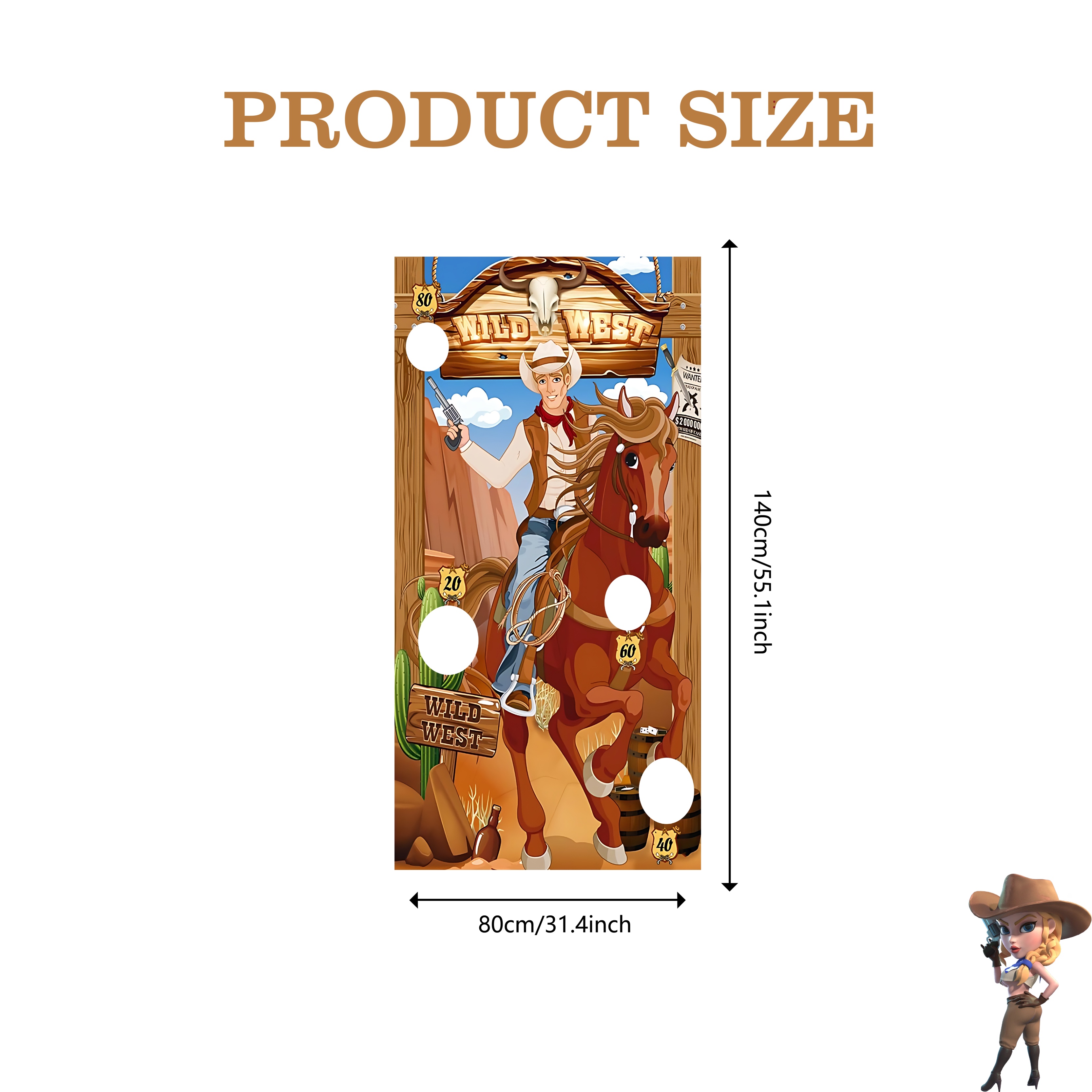 Western cowboy and horse-theme - огляд і ціна Board Game Festival