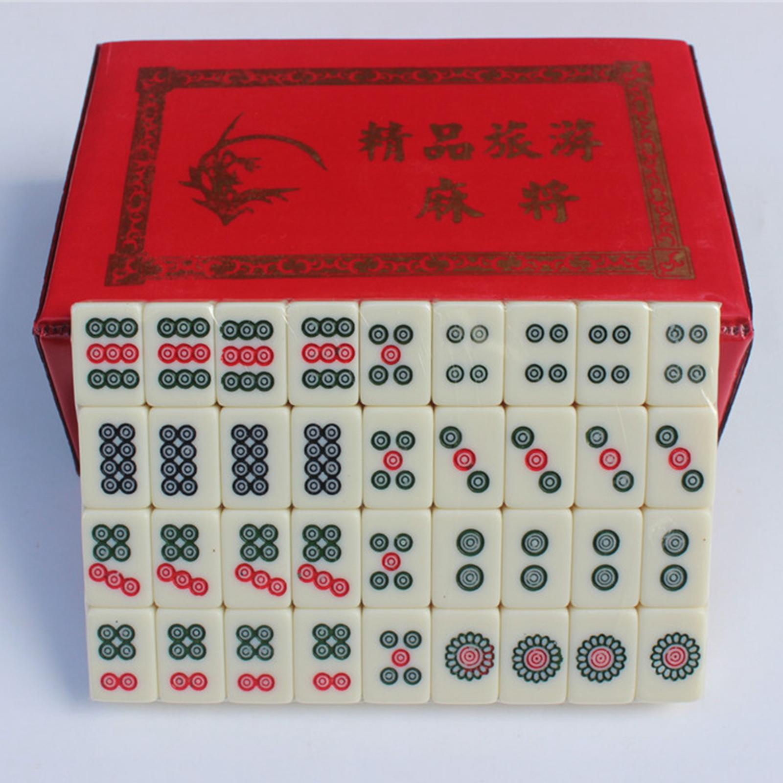 Travel Size Mahjong Game Set P - огляд і ціна Board Game Night