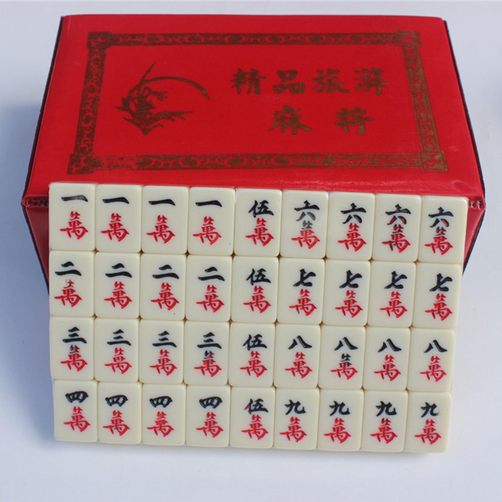 Travel Size Mahjong Game Set P - огляд і ціна Board Game Night
