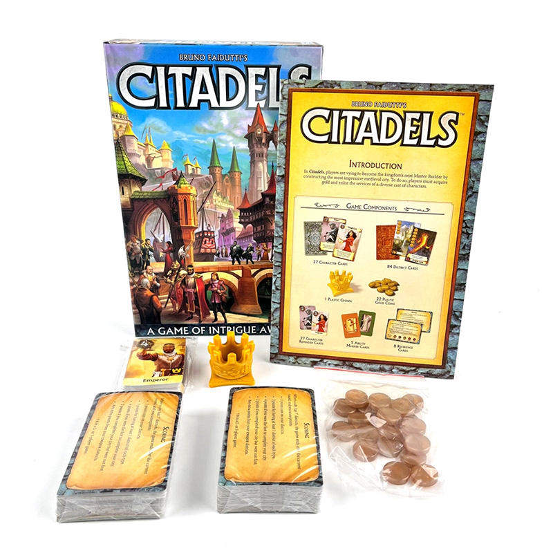 Citadels  Revised Edition Clas - огляд і ціна Board Game Catan
