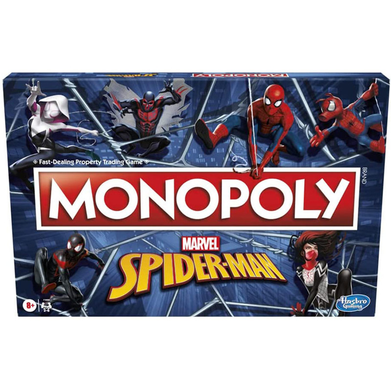 Marvel Spider-Man Monopoly Boa - огляд і ціна Board Game Monopoly