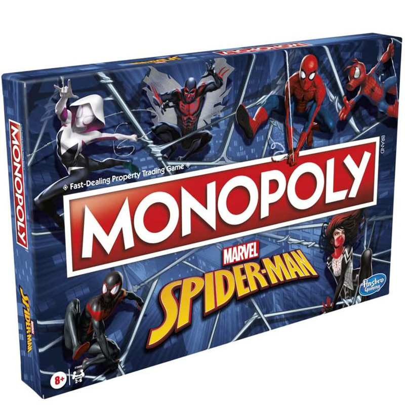 Marvel Spider-Man Monopoly Boa - огляд і ціна Board Game Monopoly