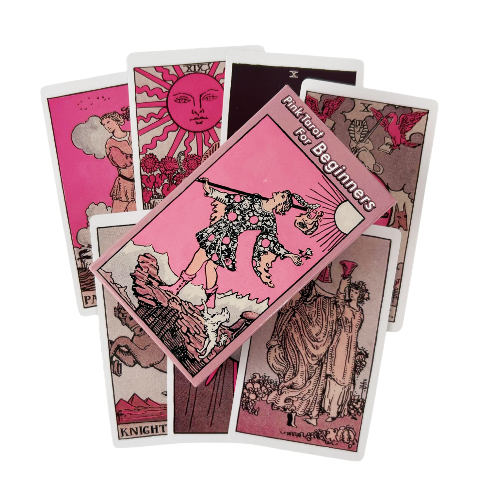 Pink Rider Tarot Cards Game fo - огляд і ціна Board Game Template