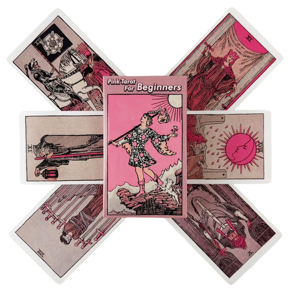 Pink Rider Tarot Cards Game fo - огляд і ціна Board Game Template