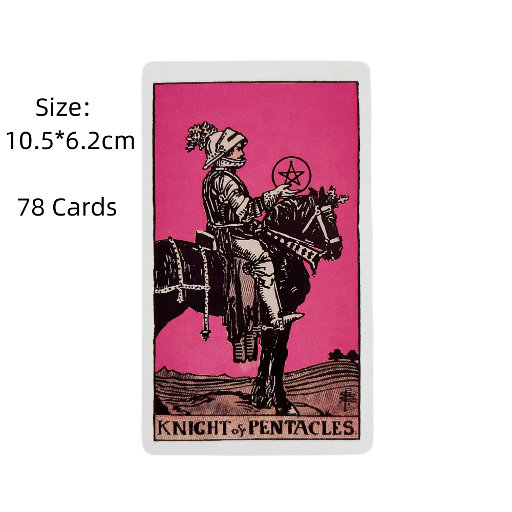 Pink Rider Tarot Cards Game fo - огляд і ціна Board Game Template