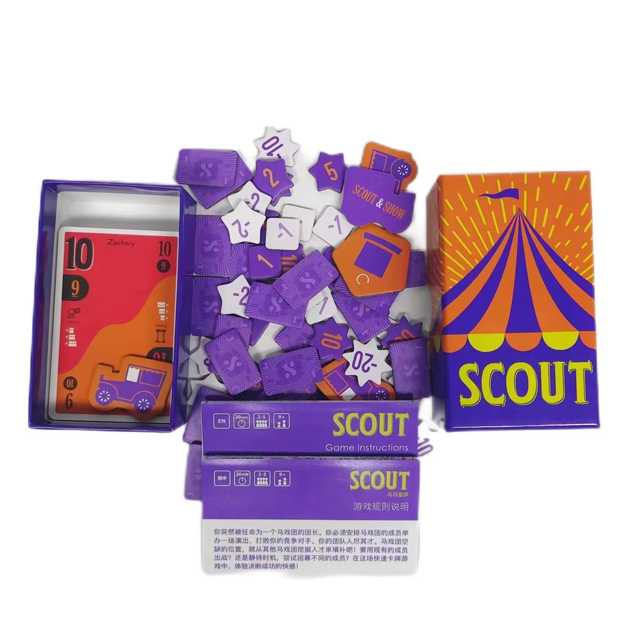 Scout Card Game • Nine Tiles P - огляд і ціна Board Game Risk