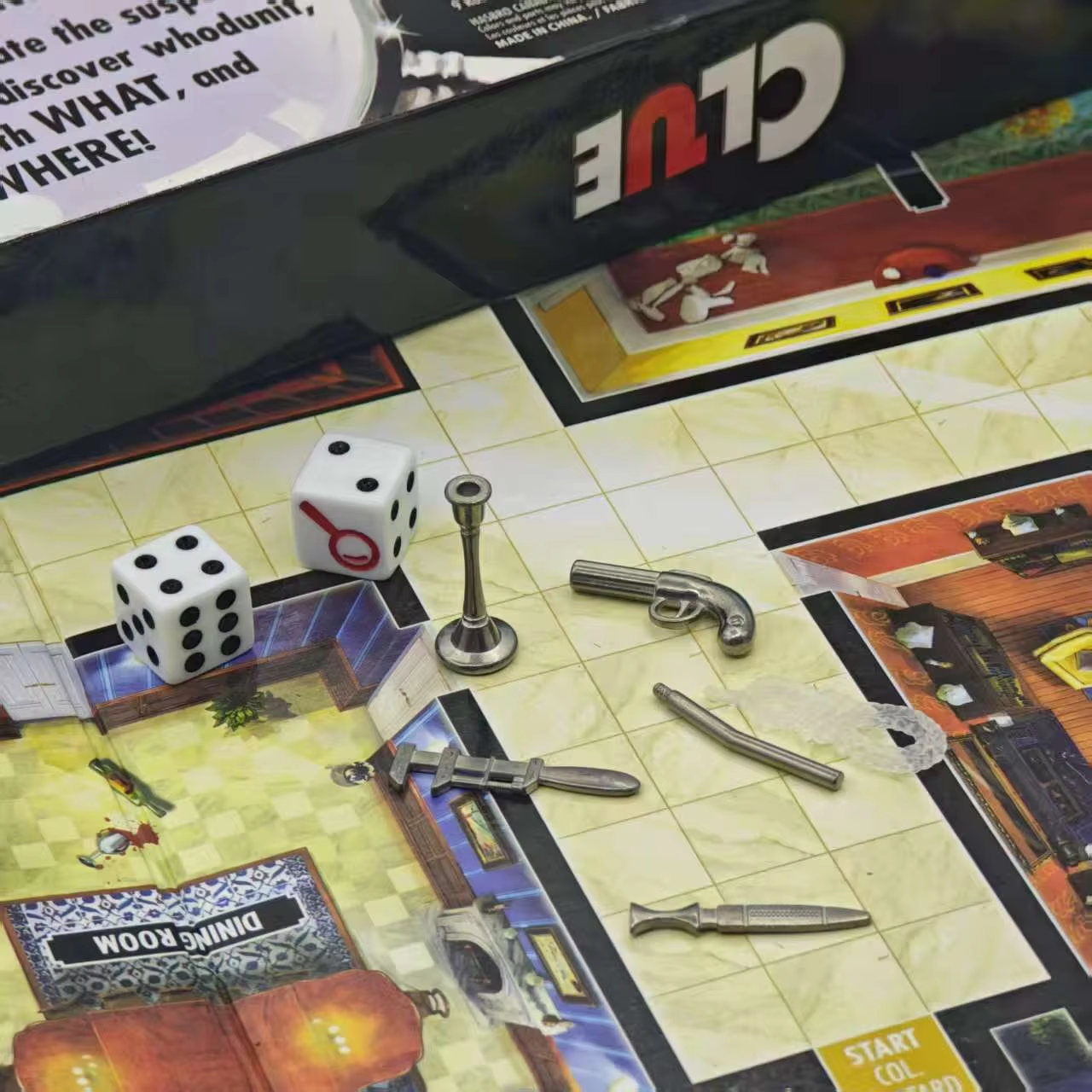 Clue Board Game - Classic Murd - огляд і ціна Board Game Risk