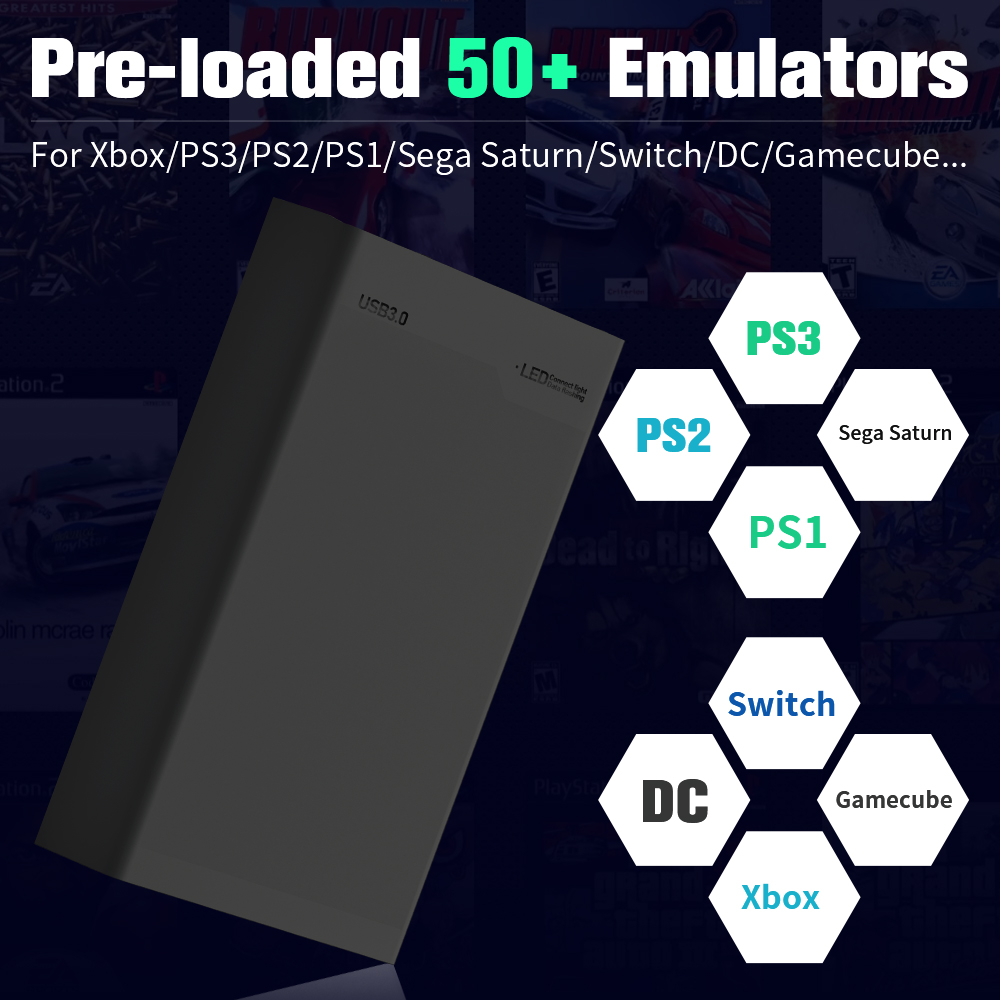 Portable Mix 500GB Gaming HDD  - огляд і ціна Board Game Journal