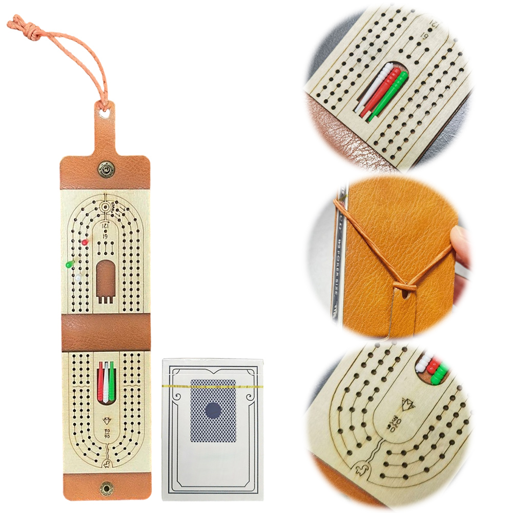 Traditional Wooden Cribbage Bo - огляд і ціна Board Game Night