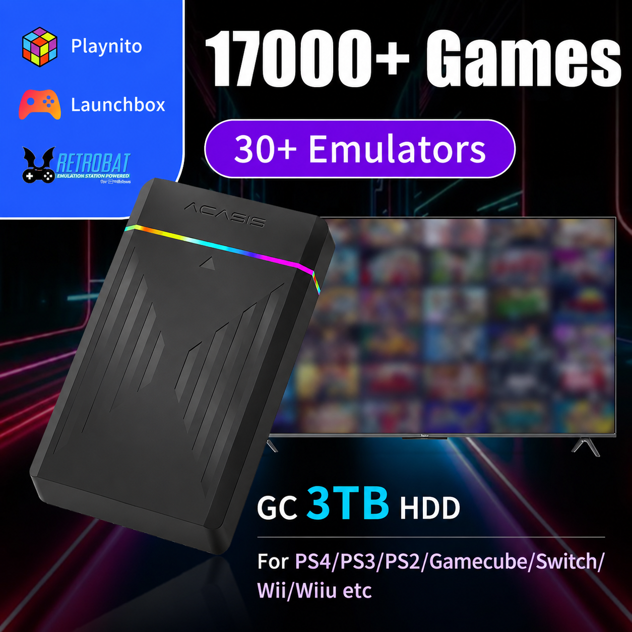 Portable GC 3TB Gaming HDD Lau - огляд і ціна Board Game Journal