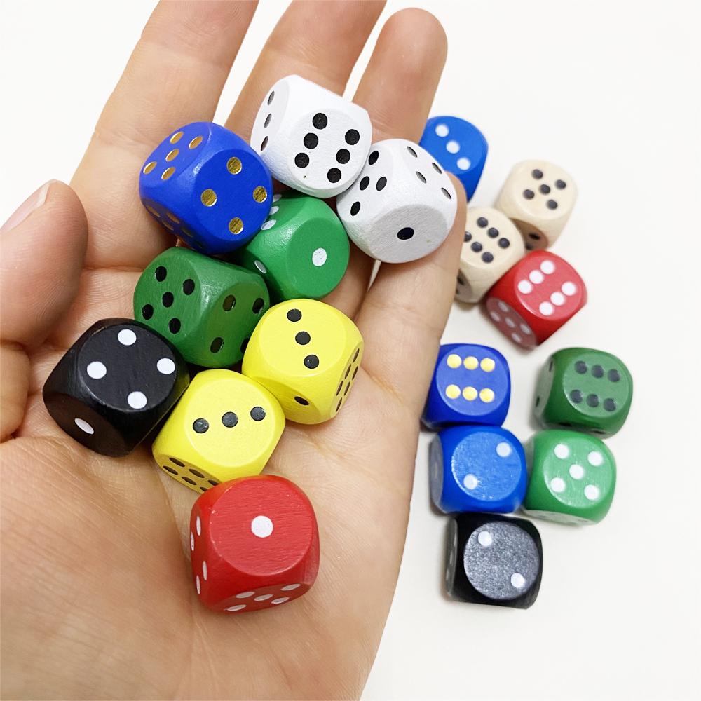 50 pcs/set 16mm Wooden Point C - огляд і ціна Dice Tower Wooden